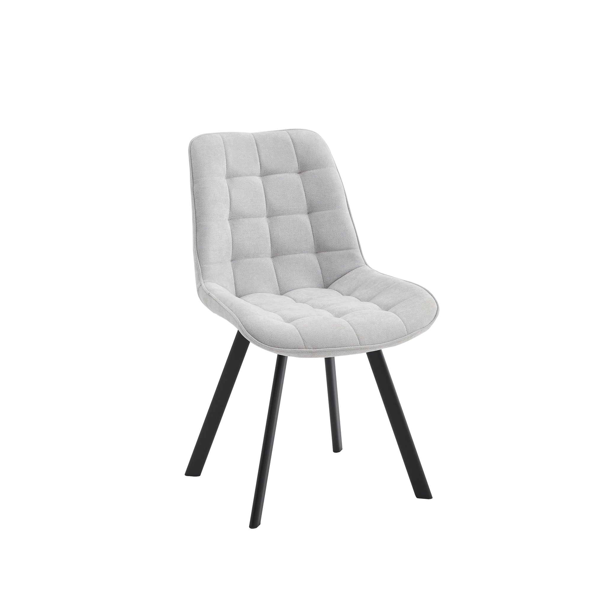 Neo Softy Light Grey Fabric Dining Chair