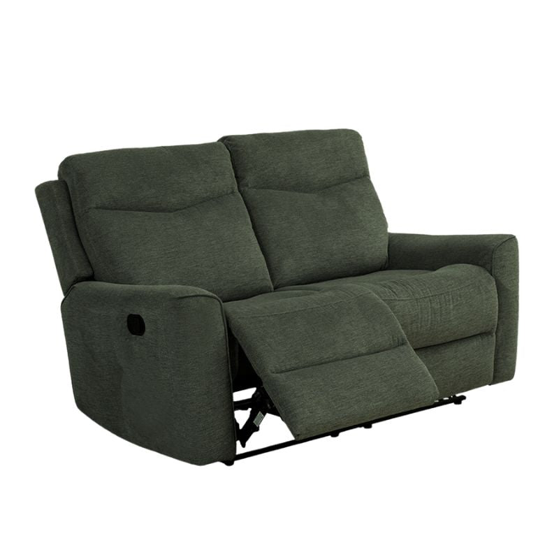 Fabric Motion Recliner Sofa Set Cosmic Dark Gray