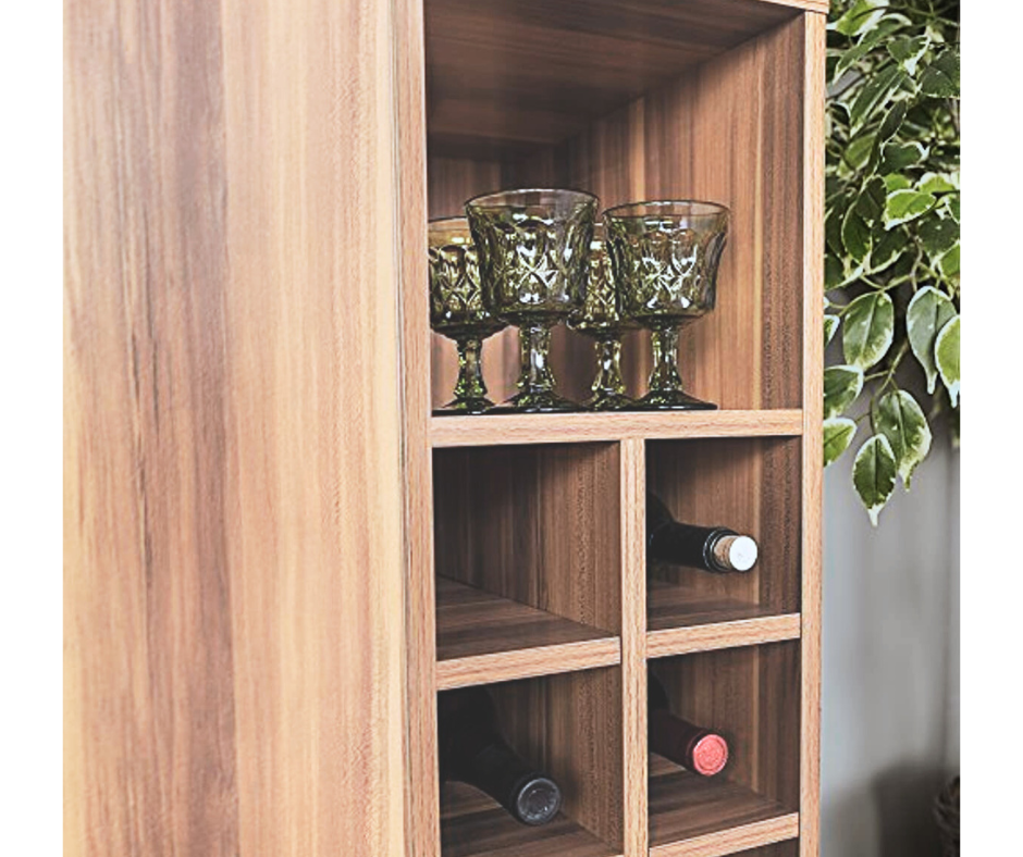 Wine Sideboard Buffet Table Storage Cabinet